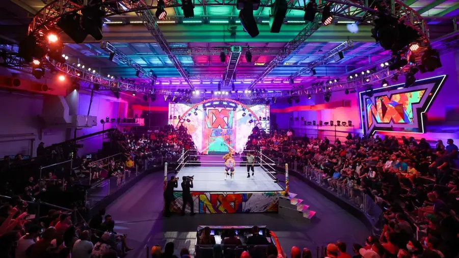 Wwe nxt 2.0 stage general view september 2021